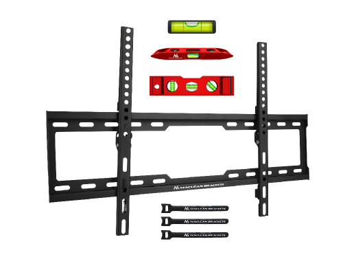 Uchwyt do TV Maclean, max VESA 600x400, 32-80", 45kg, reg. odchylenia +0°~-10°, MC-413