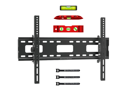 Uchwyt do TV Maclean, max VESA 600x400, 32-90", 80kg, reg. odchylenia +15°~-15°, MC-421