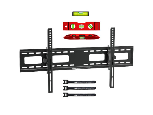 Uchwyt do TV Maclean, max VESA 800x400, 43-100", 120kg, reg. odchylenia +15°~-15°, MC-422