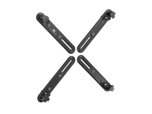 Adapter do monitorów bez otworów w standardzie VESA Maclean, czarny, 17"-32", 10kg max, MC-990