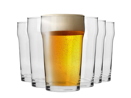 Szklanki do piwa typu Nonic Mixology 500 / 680 ml Krosno Glass (komplet 6 szt.)