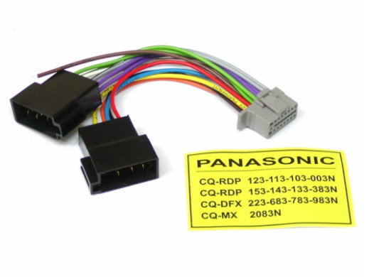 Złącze samochodowe Panasonic CQ-RDP123 ISO