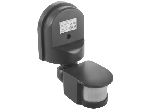 Ścienny czujnik ruchu i zmierzchu Maclean, 180°, max. 1200W, szary, MCE25 GR