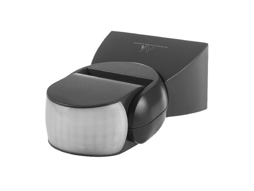 Czujnik ruchu PIR Maclean, na podczerwień, IP65, szary, zasięg 12m, MCE201 GR