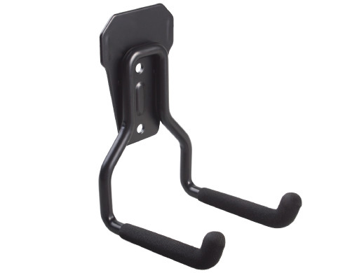 Uchwyt ścienny do garażu  Maclean, na opony, narzędzia ogrodnicze, drabinę, węże ogrodowe, stalowy, max. obciążenie 35kg, MC-439