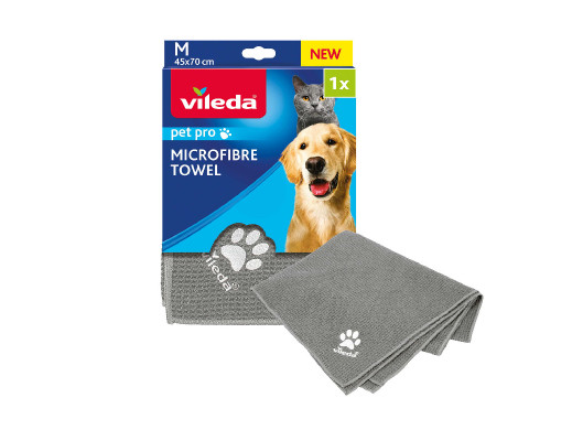 Ręcznik z mikrofibry M, Vileda, Pet Pro