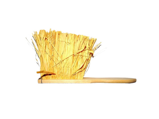 Szczotka do chleba strychówka -ręcznie zrobiona włókno rafia
