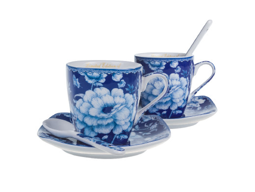 Wyjątkowy zestaw porcelany inspirowany sztuką ponadczasowy design
