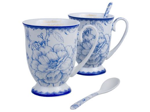 Elegancka Porcelana z Unikalnym Artystycznym Wzorem
