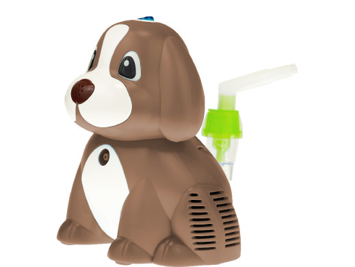 Inhalator kompresorowy Omnibus Puppy BR-CN171 brązowy