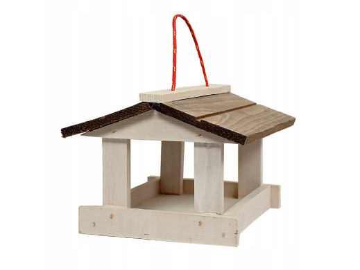Karmnik Dla Ptaków,  Drewniany, Wiszacy
