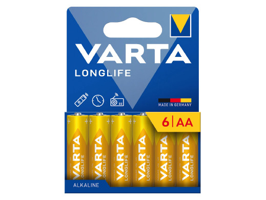 VARTA Longlife AA Pack 6









