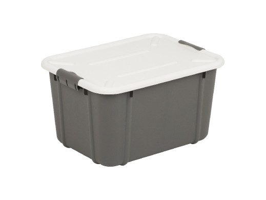 Pojemnik 16L BranQ Velur ciemnoszary
