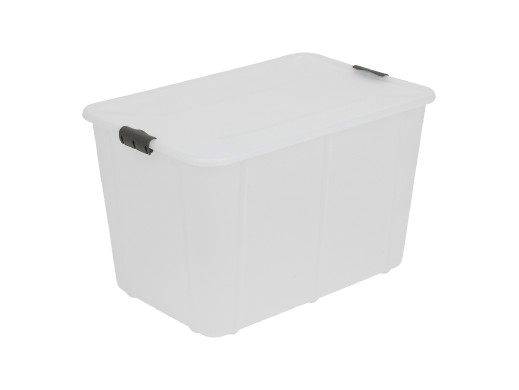 Pojemnik 60L BranQ Velur transparentny