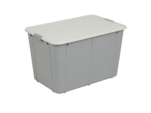 Pojemnik 60L BranQ Velur jasny szary