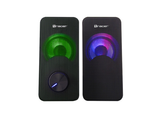 Głośniki TRACER 2.0 Loop RGB USB
