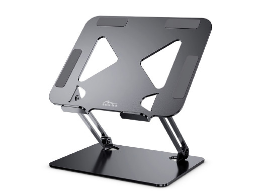 LAPTOP STAND - Regulowana, ergonomiczna podstawka pod laptopa 10-17 cali. Masywna, stalowa konstrukcja połączona z antypoślizgow