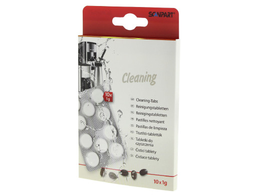 10 tabletek do czyszczenia automatów do kawy
