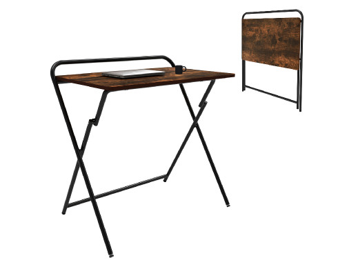 Wielofunkcyjny stolik  biurko na laptop Maclean, czarne, 50x80cm, 50kg max., MC-127 B