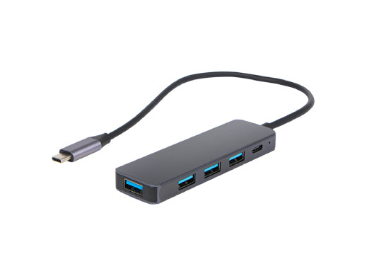 Hub USB Typ-C 4-porty + 1x USB typ-C HUB-03