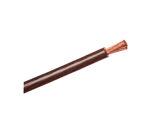 Kabel samochodowy 6GA OD 7.8mm CU brązowy