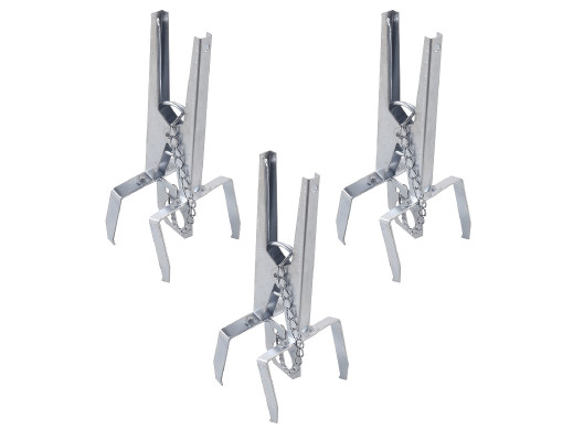 Pułapka metalowa na szkodniki – wąska, szerokość: 7,5 cm, materiał: stal ocynkowana, 3 szt.
