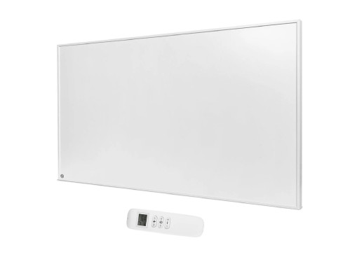 Grzejnik na podczerwień Cronos, 700W, Pilot do sterowania, Matowa powierzchnia, Ultracienki, Ekonomiczne ogrzewanie, Graphene PR