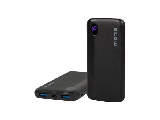 Powerbank 10000mAh 2x USB-A + USB typ-C PB10B 20W czarny Blow