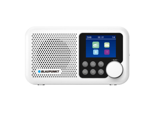 Przenośny radioodtwarzacz Blaupunkt, Cyfrowe radio DAB+ i tuner FM, Bluetooth, Wyjście słuchawkowe, 2,4 calowy kolorowy wyświetl