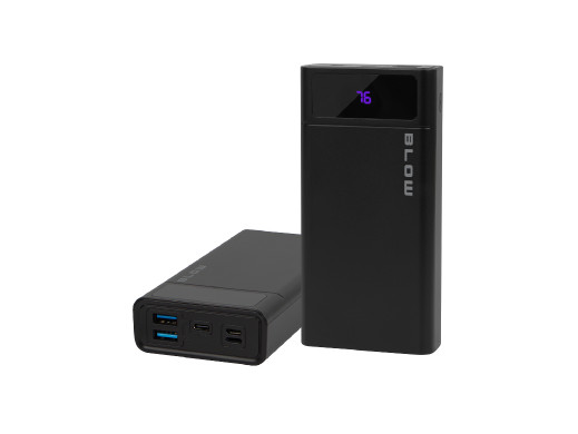 Powerbank 20000mAh PB20E QC+PD 20W + lightning czarny Blow 