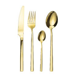 Komplet sztućców Como Gold...