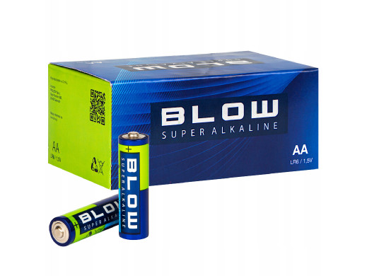 Baterie alkaiczne AA Blow, LR6, Napięcie 1,5V, 40 szt., 82-572 