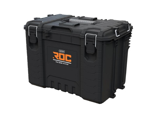 Skrzynka narzędziowa Keter ROC XL Pro Gear 2.0, Nośność 72kg, Posiada uchwyty Pro Mount, Możliwość zawieszenia na ścianie, 25698
