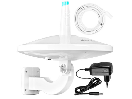 Antena dookólna DVB-T/T2 Digital720 combo biała VA0066 Vayox
