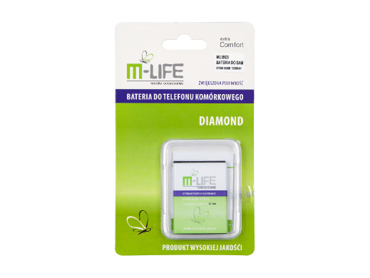 Bateria M-Life EBL1P3DVU do Samsung Galaxy ACE Plus S7500 S6500