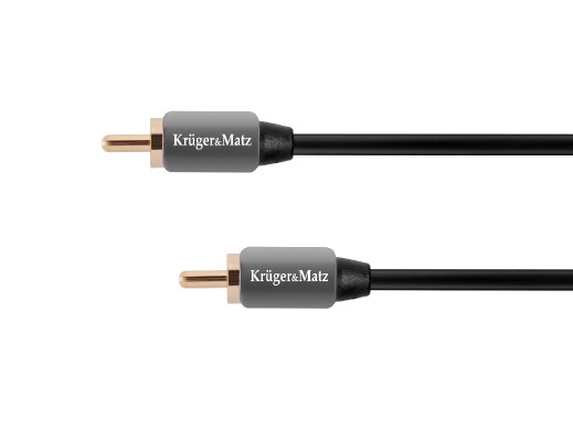 Kabel 1RCA-1RCA 1.0m Kruger&amp;Matz