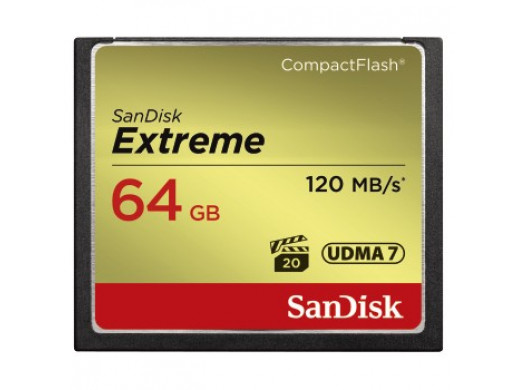 COMPACT FLASH EXTREME PRO 120MB/s 64GB UDMA7