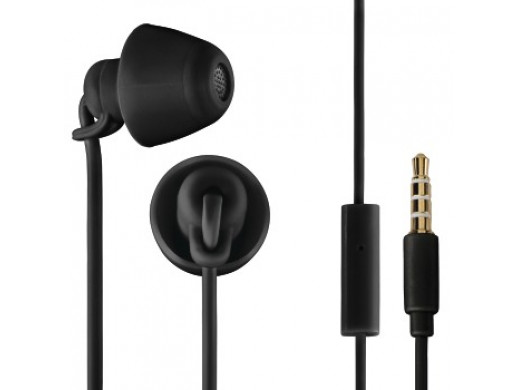 Słuchawki EAR3008 PICCOLINO, douszne, czarne, z mikrofonem do rozmów