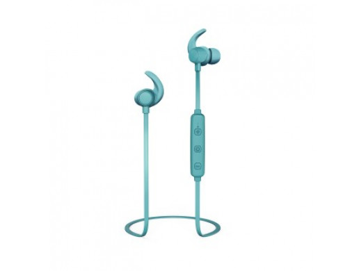 Słuchawki WEAR7208PU, nauszne, bluetooth, turkusowe, z mikrofonem