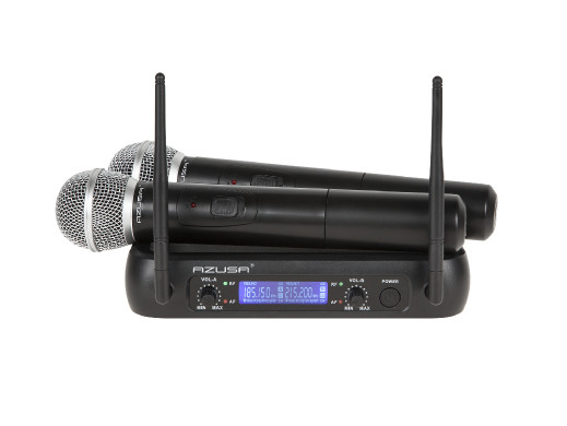 Mikrofon VHF 2 kanały WR-358LD (2 x mik. do ręki)