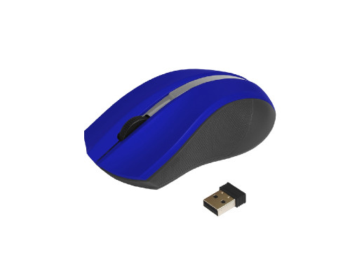 MYSZ ART bezprzewodowo-optyczna USB AM-97E niebieska