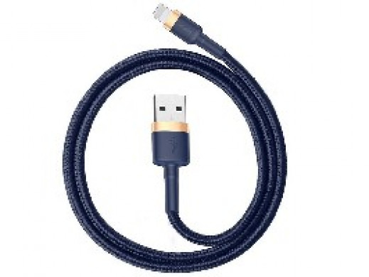 BASEUS Kabel USB Lightning iPhone 2,0m Cafule 1.5A (CALKLF-CV3) Blue-Gold