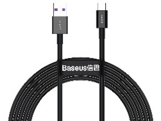 BASEUS Kabel USB Type C 2m Superior Series, 66W (CATYS-A01) Black