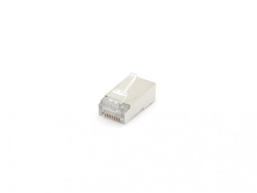 MODULAR CONNECTOR RJ45 8P8C FOR ROUND SHIELDED CABLES