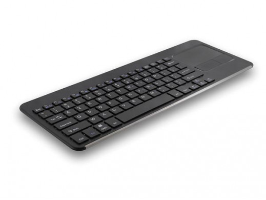 EWENT - SMART TV WIRELESS KEYBOARD WITH BUILT-IN TOUCHPAD - USB - BE KEYBOARD LAYOUT