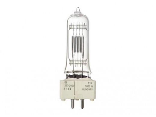 HALOGEN LAMP TUNGSRAM 1000W / 230-240V,  BI-PLANE (GE 88457)