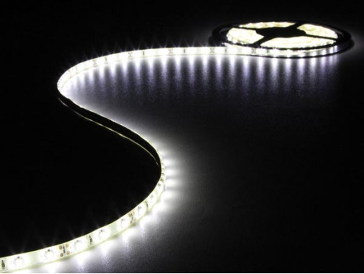 ELASTYCZNA TAŚMA LED - ZIMNY BIAŁY - 300 diod LED - 5 m - 12 V