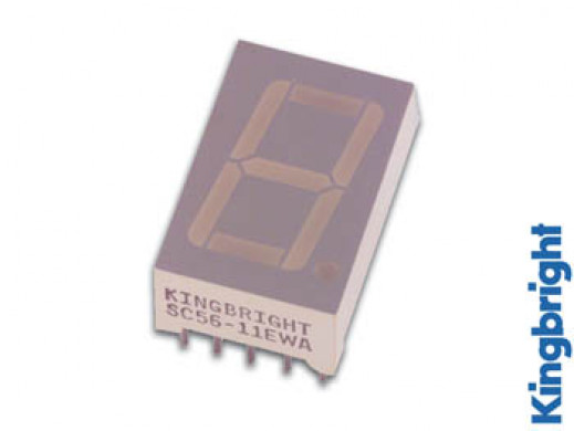 14mm SINGLE-DIGIT DISPLAY COMMON ANODE