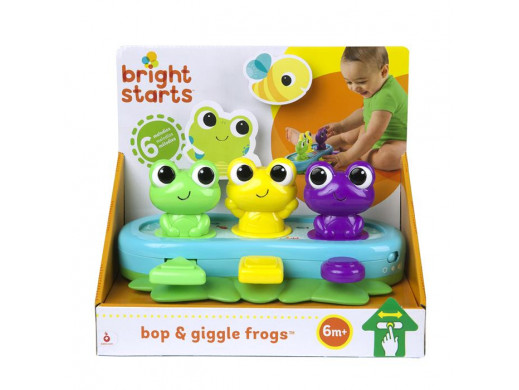 Bright Starts Interaktywna zabawka Trzy wesołe żabki