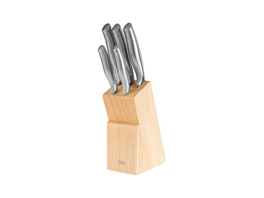 Zestaw noży kuchennych w bloku